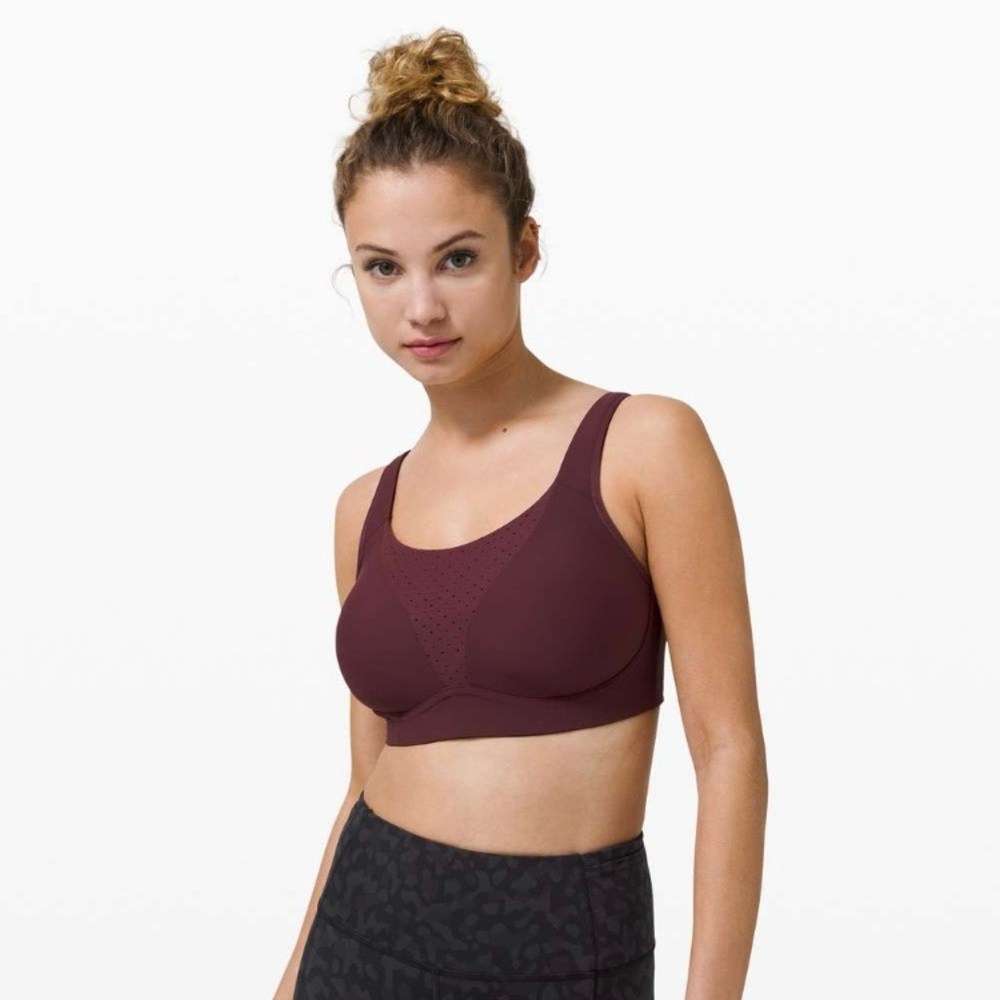 Lululemon Run Times Bra in Cassis